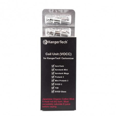 Résistance Kanger V3 VOCC 1,80 €