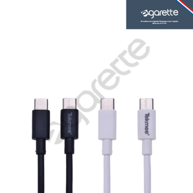 Cable USB Type C vers Type C 3A/1M Tekmee 0