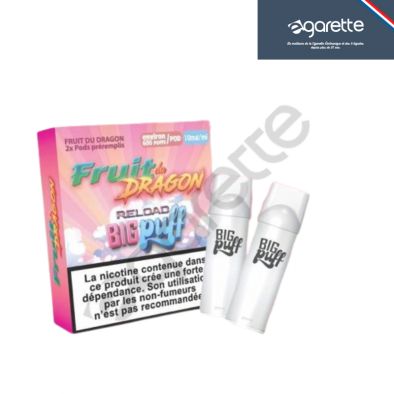 Cartouche Fruit du dragon Big Puff Reload Par 2 0