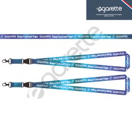 Blaues Halsband E-Garette