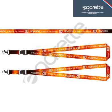 Orangefarbenes Halsband E-Garette 0