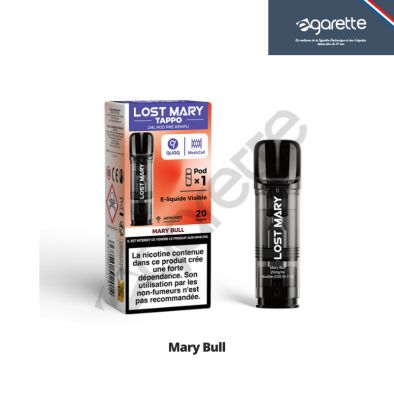 Cartouche Tappo Air Mary Bull par 1 - Lost Mary 0