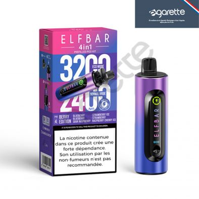 Puff Berry Édition 4 en 1 20 mg - ElfBar 0