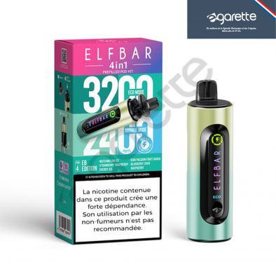 Puff EB Edition Édition 4 en 1 20 mg - ElfBar 0