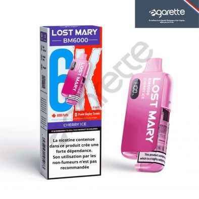 Puff Cherry Ice BM6000 20 mg - Lost Mary 0