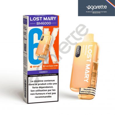 Puff Mango BM6000 20 mg - Lost Mary 0