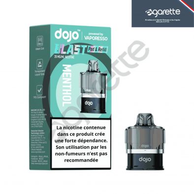 Cartouche Menthol 20 mg Dojo Blast 6000 - Vaporesso 0