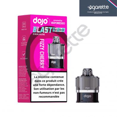 Cartouche Fizzy Cherry 20 mg Dojo Blast 6000 - Vaporesso 0