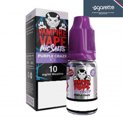 E-Liquid NS Purple Craze Ice 10 ml - Vampire Vape 0