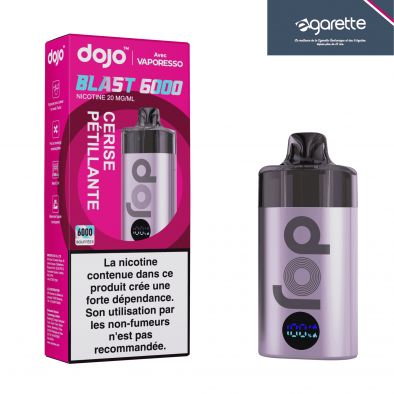 Puff Cartouche Cerise Pétillante Dojo Blast 6000 - Vaporesso 0