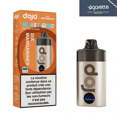 Puff Cartouche Dix Mandarines Dojo Blast 6000 - Vaporesso 0