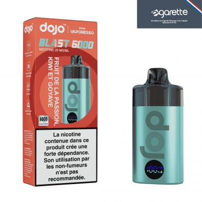 Puff Cartouche Fruit de la Passion Kiwi Goyave Dojo Blast 6000 - Vaporesso 0