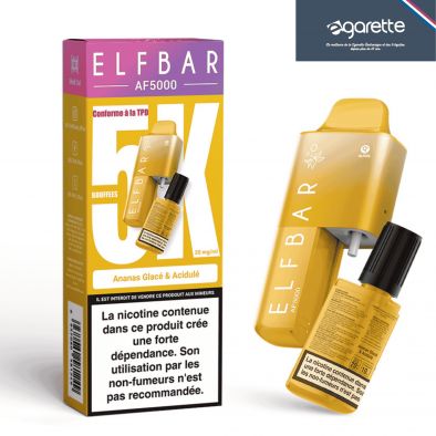 Cartuccia Puff Ananas Glacé & Acidulé AF5000 - ElfBar 0