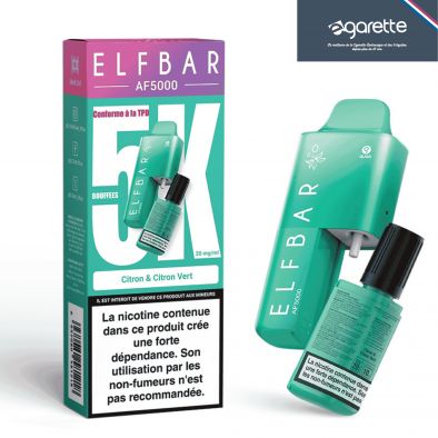 Puff Kartusche Citron & Citron Vert AF5000 - ElfBar 0