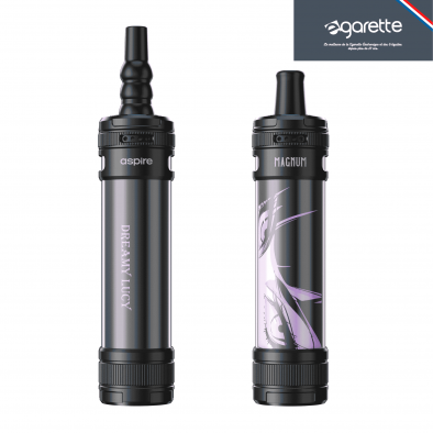 E-GARETTE Kit Chicha Électronique Black Dreamy Lucy Magnum - Aspire 3