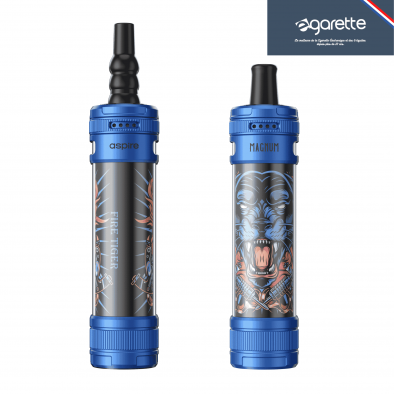 E-GARETTE Kit Chicha Électronique Blue Fire Tiger Magnum - Aspire 5