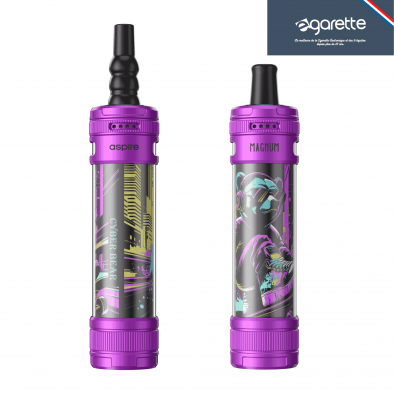 E-GARETTE Kit Chicha Électronique Purple Cyber Bear Magnum - Aspire 10