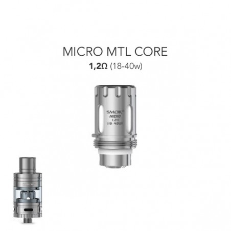 Résistance MTL Core 1.2ohm Micro Nano TFV4 - Smoktech 3,90 €