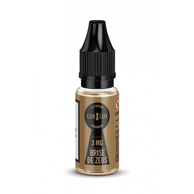 E-liquide Brise de Zeus - 10ml Curieux 0