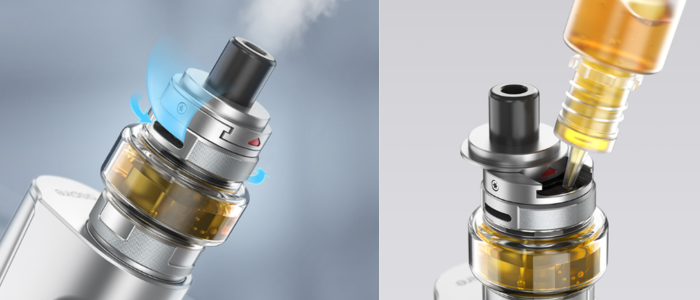 AF Tank - Aspire airflow remplissage